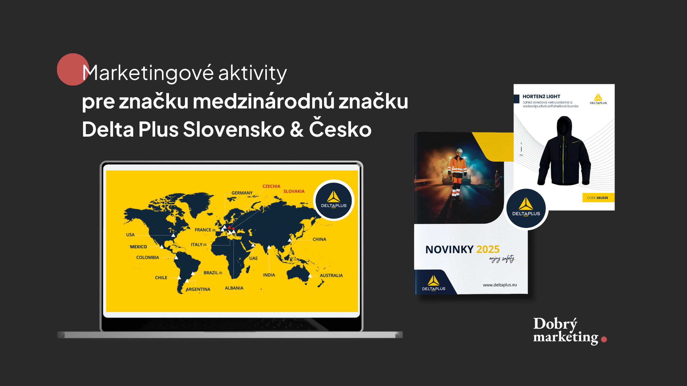 Marketingové aktivity pre medzinárodnú značku Delta Plus na Slovensku a v Česku
